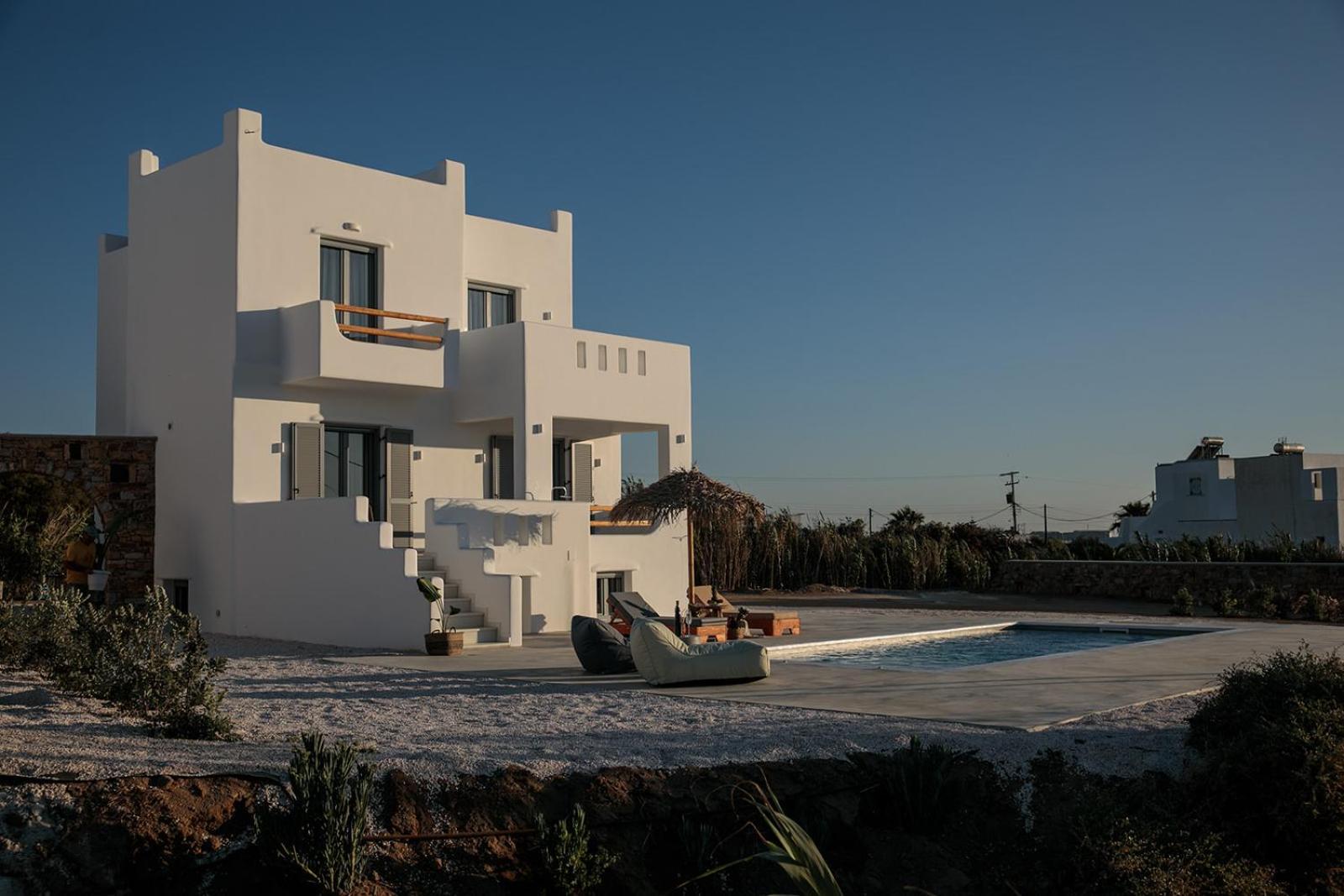 Nymphee Luxury Villas Ajía Ána Kültér fotó
