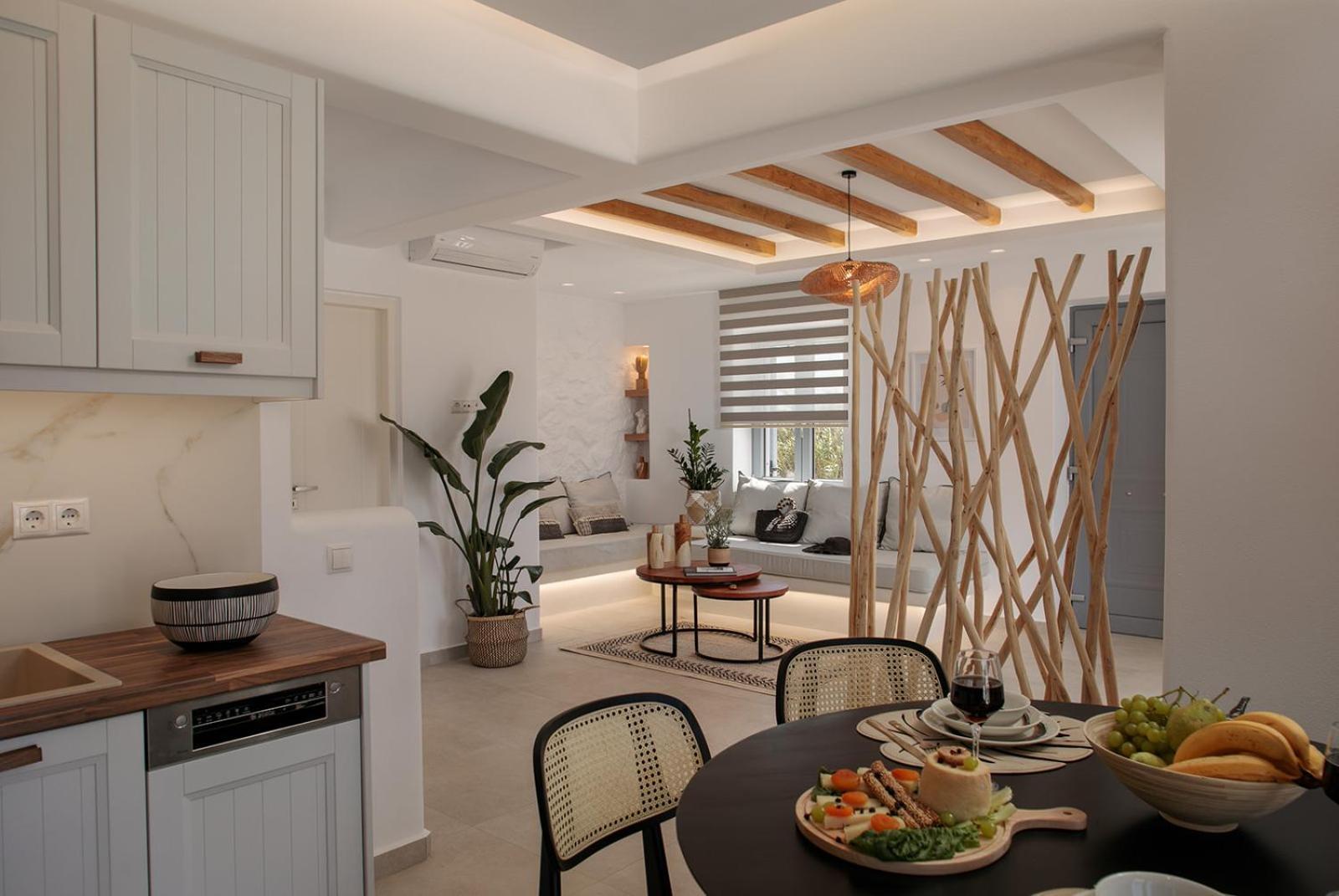 Nymphee Luxury Villas Ajía Ána Kültér fotó