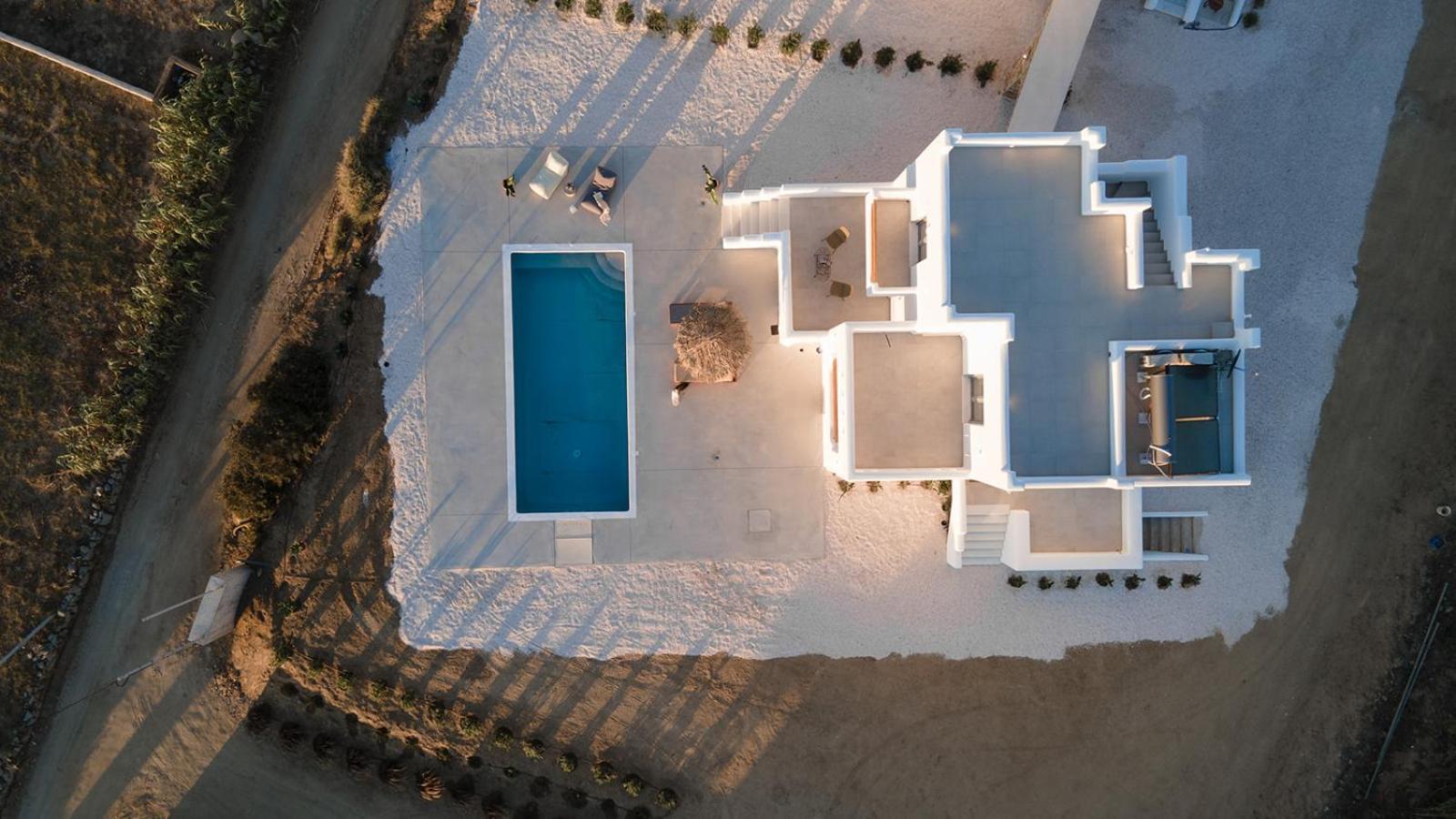 Nymphee Luxury Villas Ajía Ána Kültér fotó