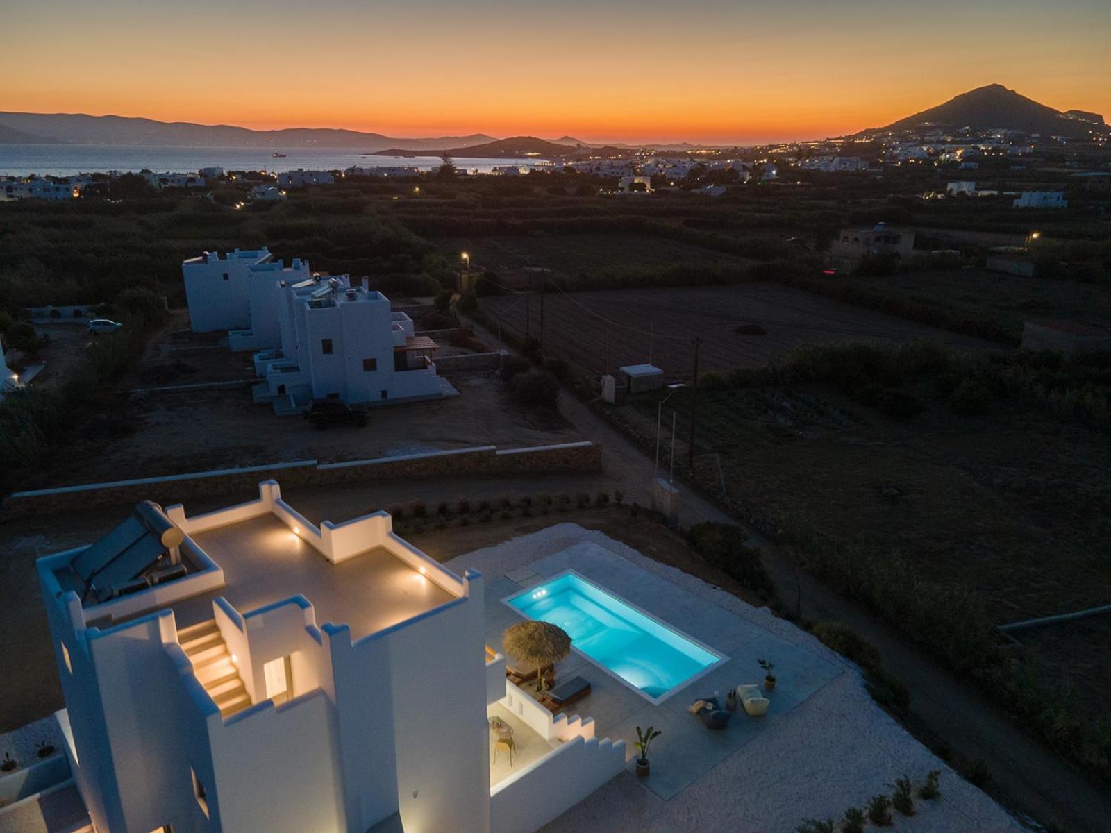 Nymphee Luxury Villas Ajía Ána Kültér fotó