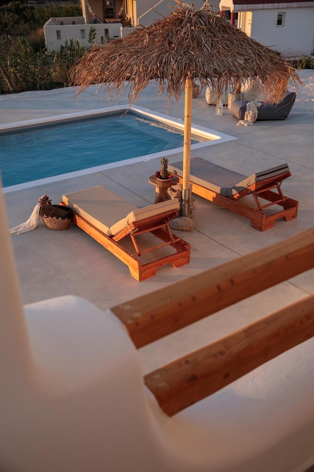 Nymphee Luxury Villas Ajía Ána Kültér fotó