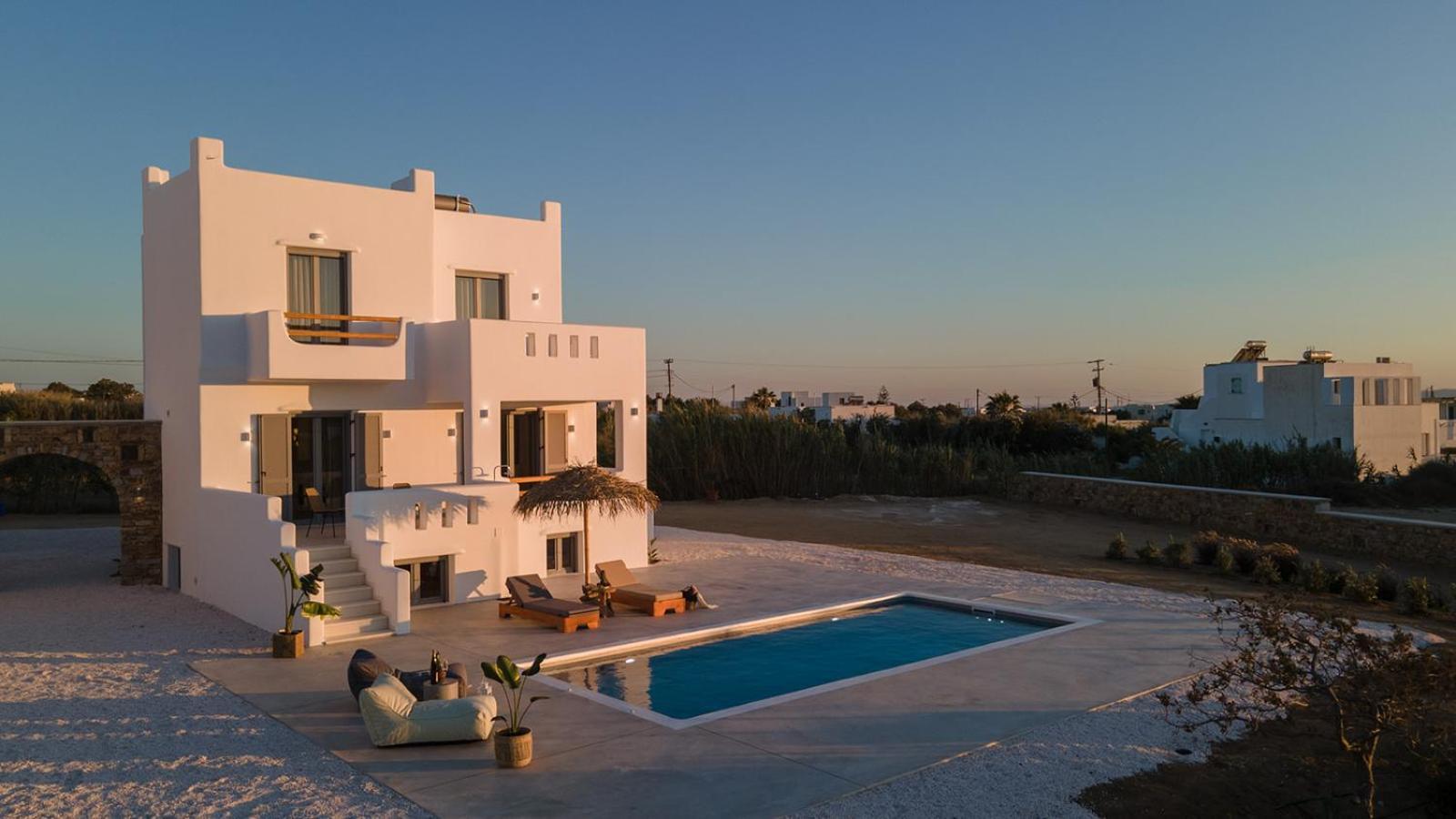 Nymphee Luxury Villas Ajía Ána Kültér fotó