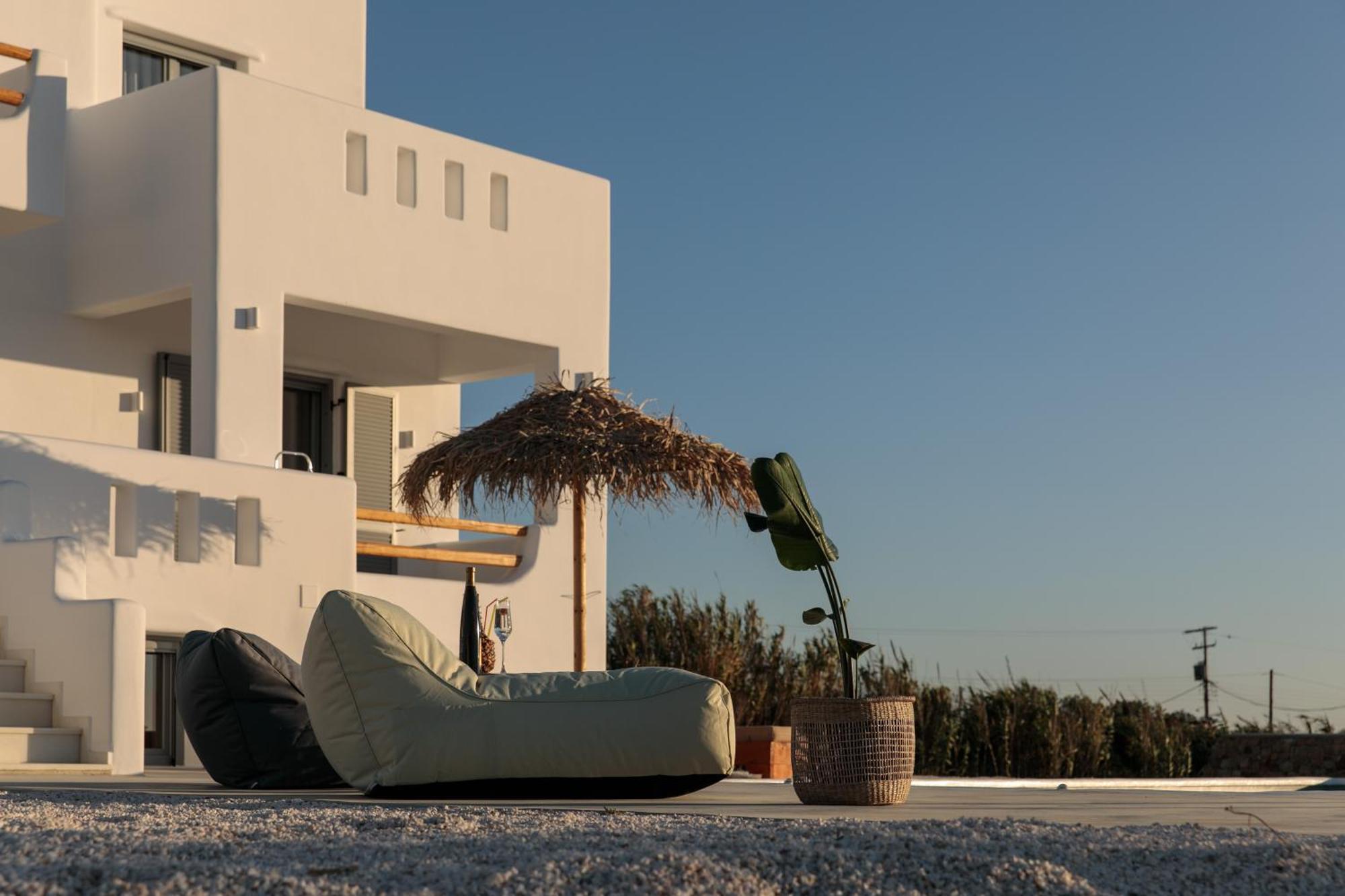Nymphee Luxury Villas Ajía Ána Kültér fotó