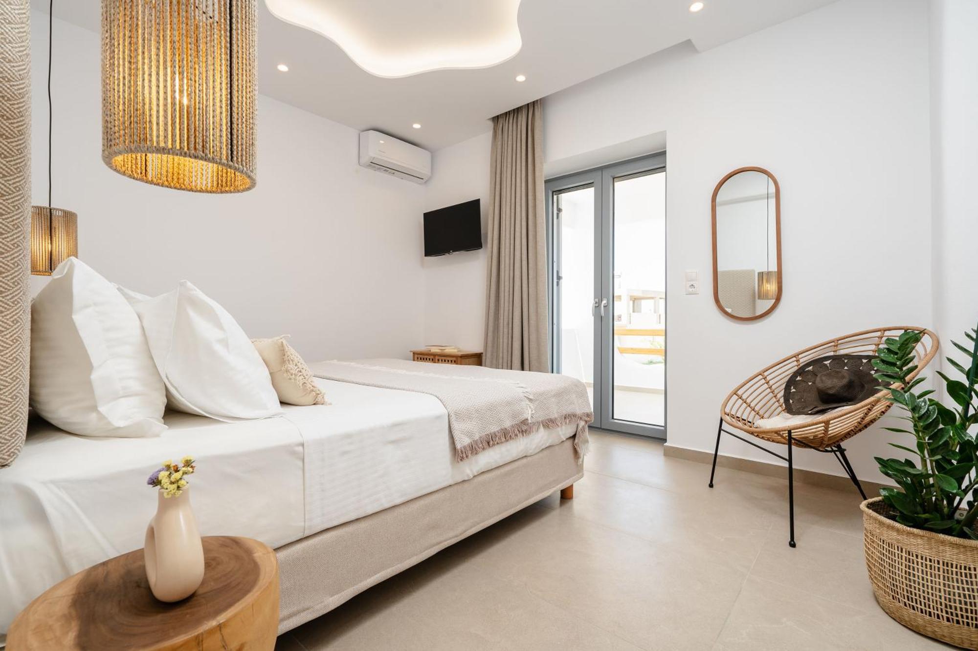 Nymphee Luxury Villas Ajía Ána Kültér fotó